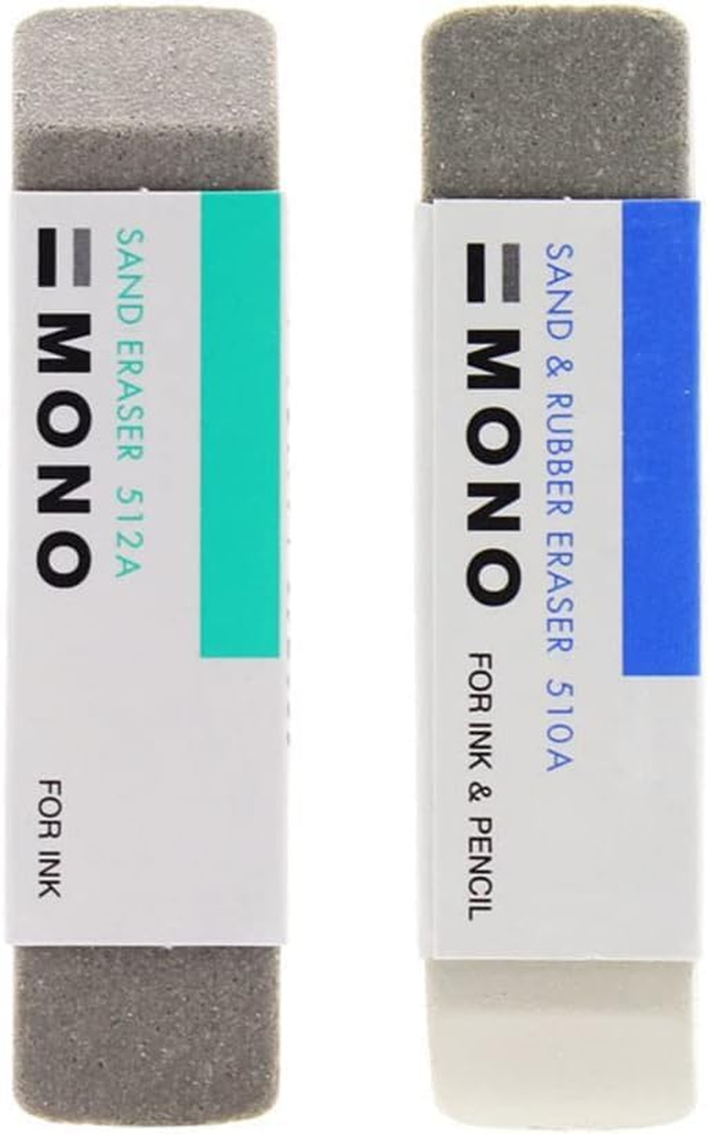 2 Pcs Natural Rubber Eraser Ink Eraser Sand Rubber Fountain Pen Rubber No.Es512A Supplies Deft Design image number 4