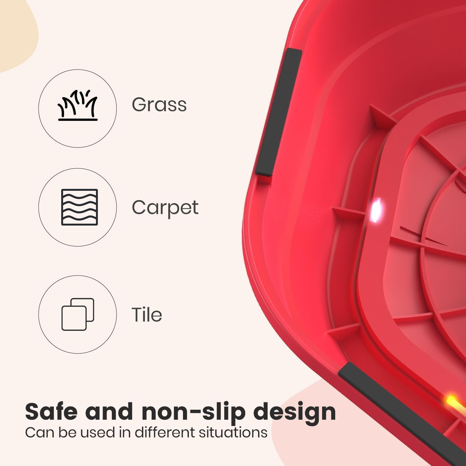 Holyton Music Light up Stepping Stones for Kids,5 Pcs Sensory Toys Balance Board,Encourage Toddler Balance Stones,Toddler Toys for Ages 3 4 5 6 Years Old,Indoor & Outdoor Play image number 4