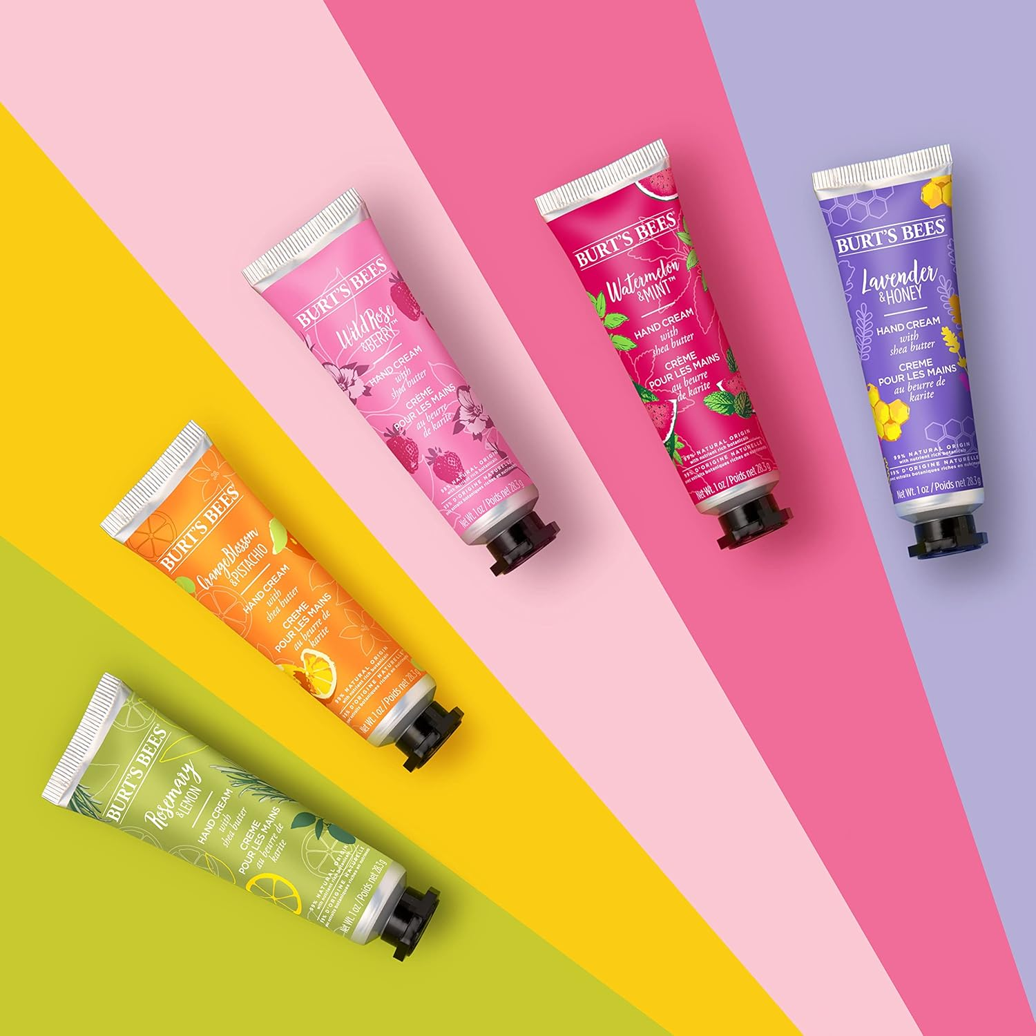 Burt'S Bees Lavender and Honey with Shea Butter Mini Moisturising Hand Cream 28 Ml