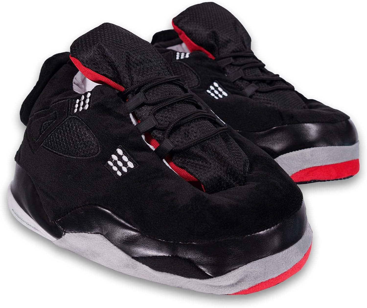 WSOARLQ Sneaker Slippers, Trendy Plush Home Shoes Anti-Slip Soft Comfy Slides Warm Winter House Footwear One Size Fits Women Men