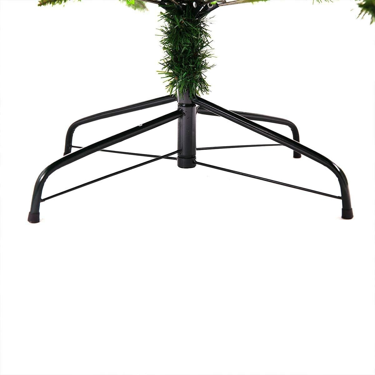 Ariv Green Pinecone Hinged Christmas Tree 1.5M 5FT Frost Green 786 Tips Bushy Hinged Branches Metal Stand Easy Assemble Chistmas Gift image number 3