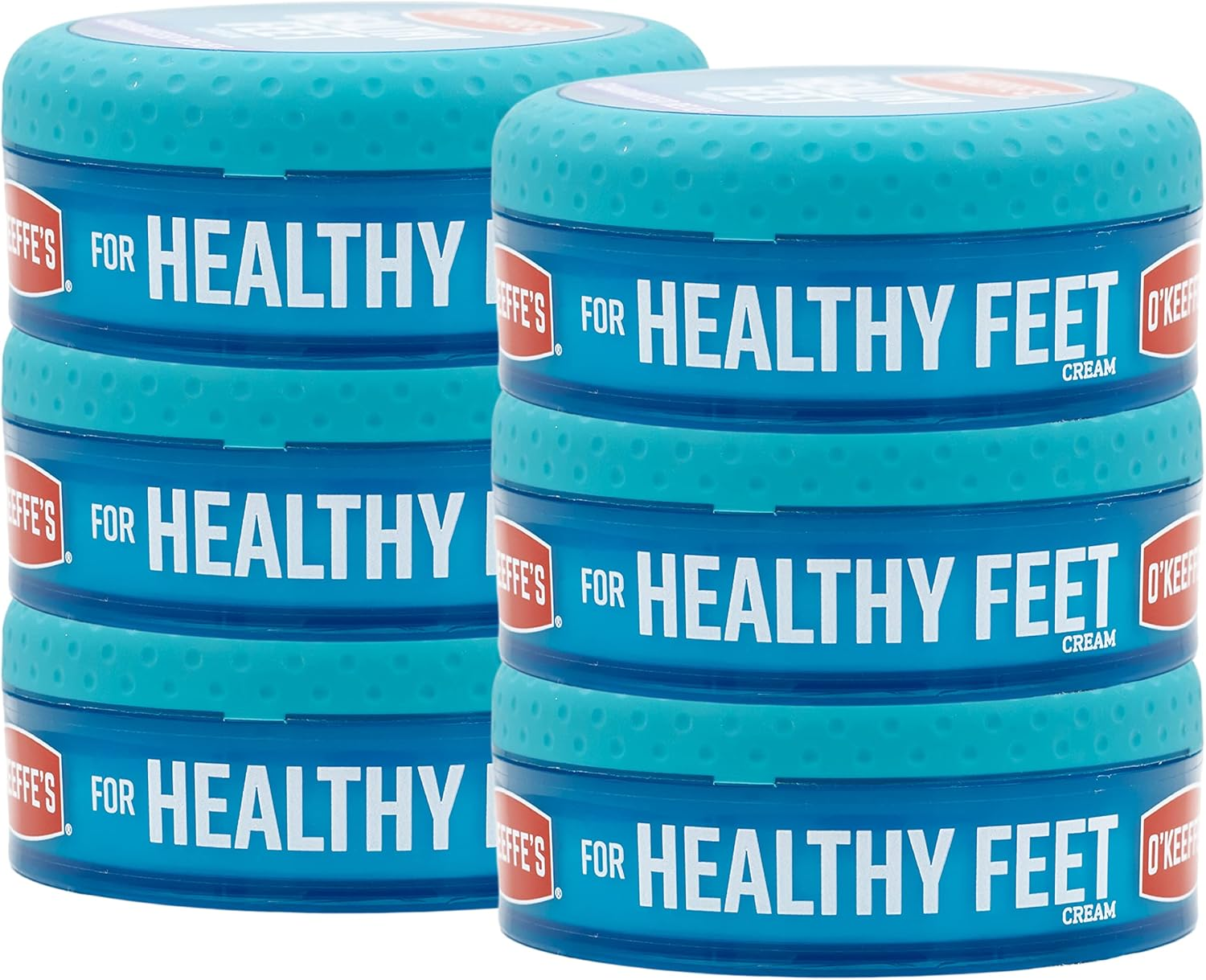 O'Keeffe'S K0320001-5 Healthy Feet Foot Cream in Jar (5 Pack), 3.2 Oz image number 3