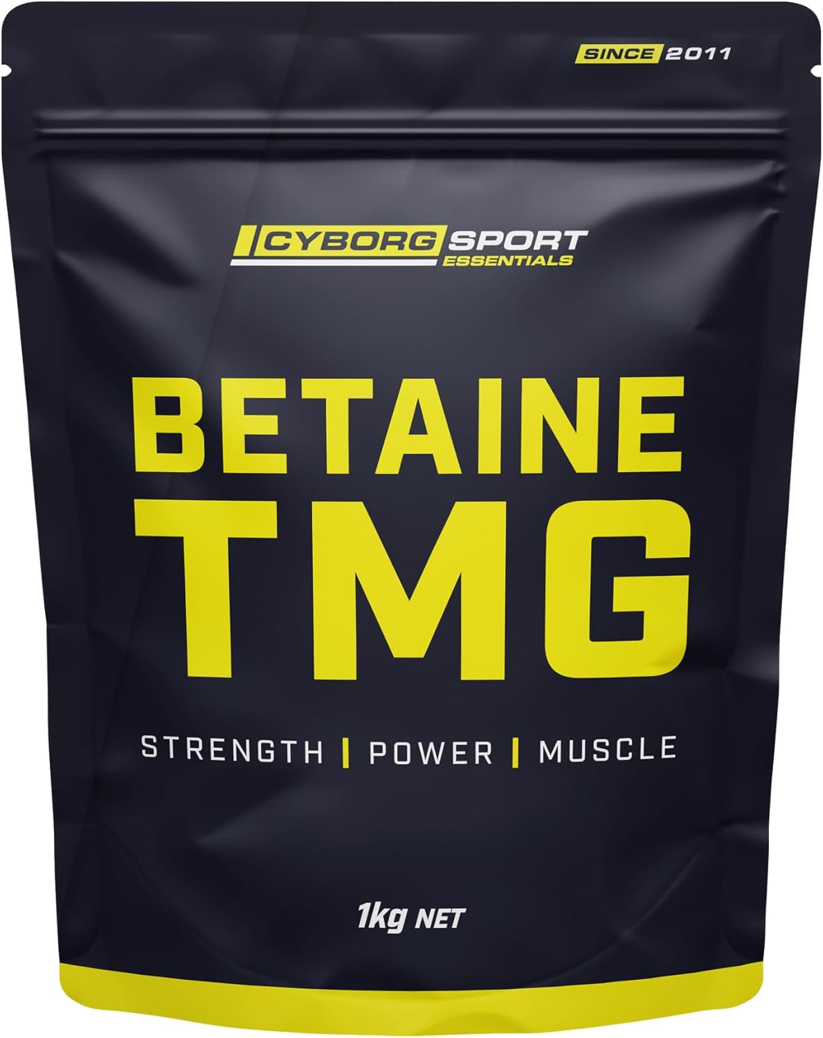 BETAINE TMG 500G - 7 Months Supply - Strength - Power - Muscle - Endurance by Cyborg Sport image number 4
