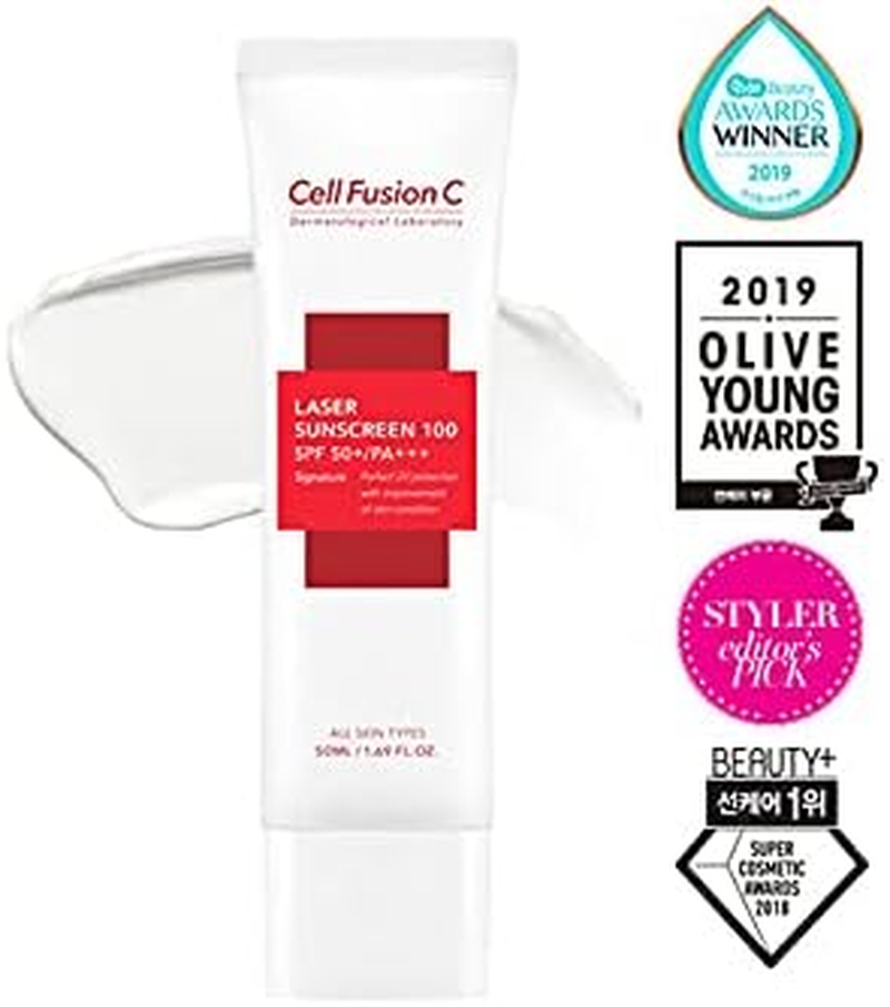 Facial and Body Sunscreen for All Family | Physical Sunscreen Cell Fusion C Laser Sunscreen X 2 Ea50 Ml Mini Tint as a Photo image number 1