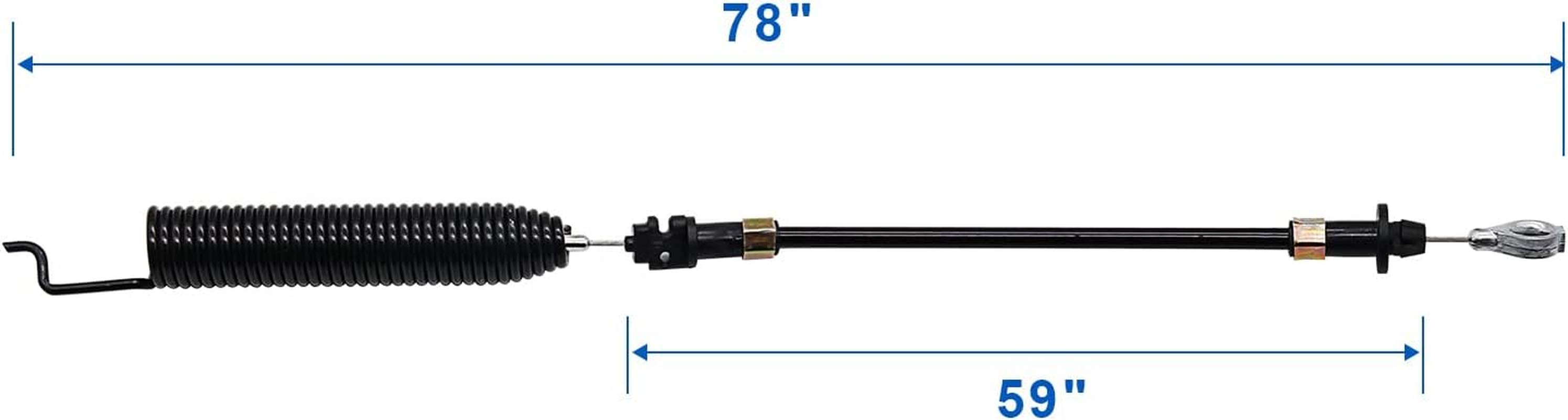 Gpartsden GY21641 GY21287 Control Cable Replacement for John Deere D100 D105 D110 D120 D125 Lawn Mower image number 2