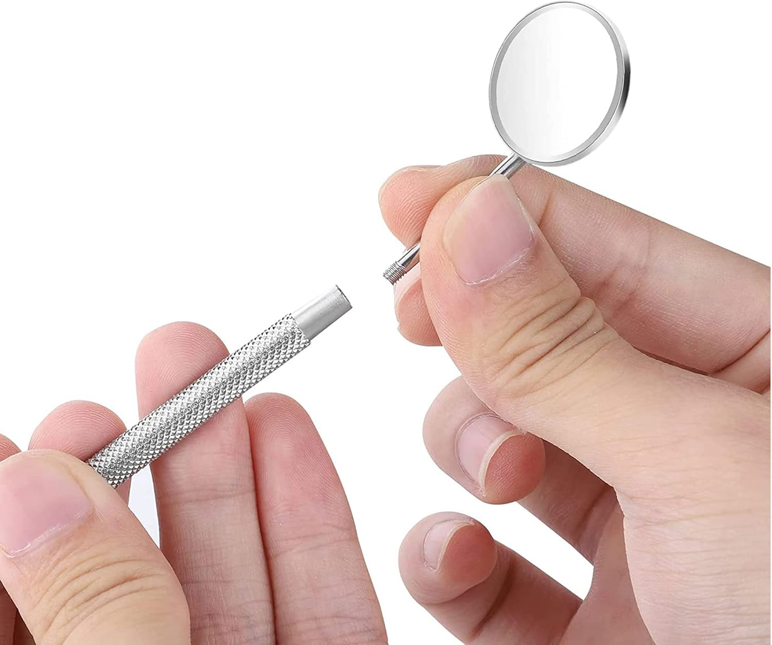 YSCARE Dental Tooth Dental Mirror for Mouth - Dentist Mirror Tool with Stainless Steel Handle - Oral Teeth Inspection Mirror - Dental Instruments image number 1