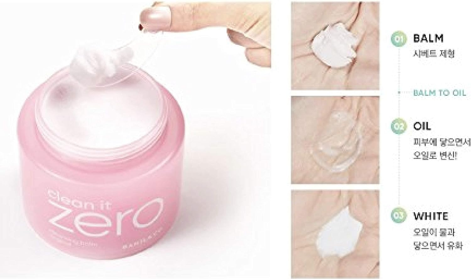 BANILA CO. Clean It Zero Cleansing Balm Original 180Ml (All-In-One Cleansing Balm) CB-180A image number 4