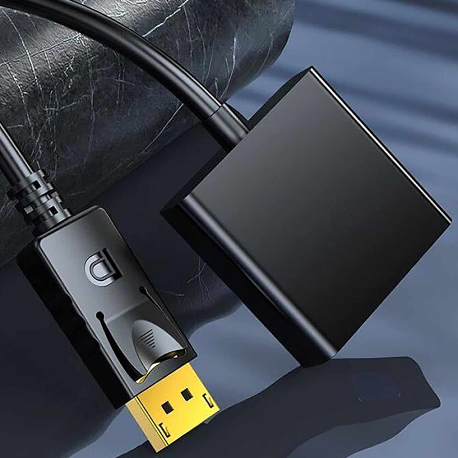 Tunghey Displayport (DP) to VGA Adapter, Gold-Plated Display Port to VGA Adapter (Male to Female) Compatible with Computer, Desktop, Laptop, PC, Monitor, Projector, HDTV (10Pack) - 5Pack image number 7