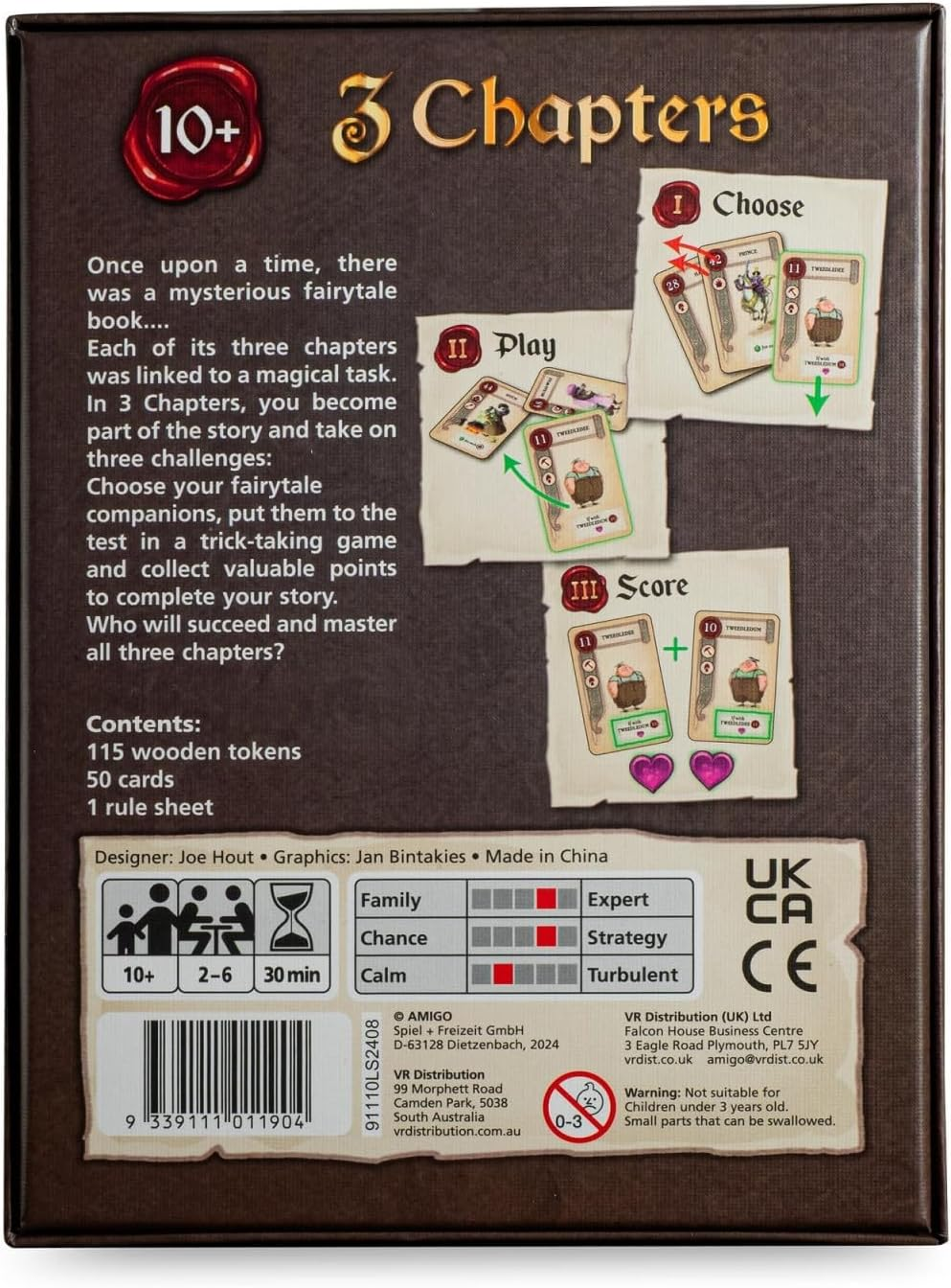 VR Games | 3 Chapters | Card Game | 2-6 Players | Draft Your Team of Fairy Tales Creatures to Score the Most Points | Amigo image number 4