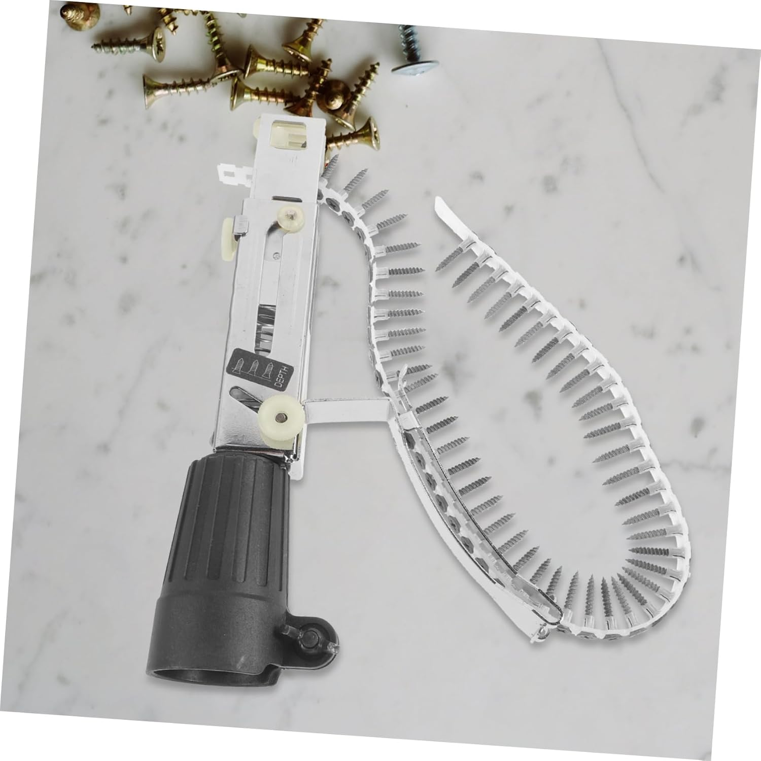 Lithium Battery Chain Screw with Screws Chain Nail Adapter for Woodworking Power Tool Suitable for Home and Workshop Use image number 4