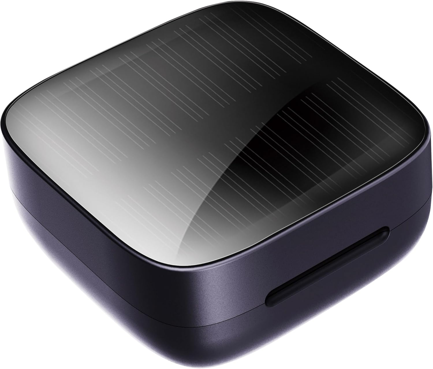 HAC 4497 Solar Charging Wireless Earbuds with Panel Black, Approx. W 2.0 X D 2.0 X H 1.2 Inches (5 X 5 X 3 Cm) (Exclusive Case) image number 6