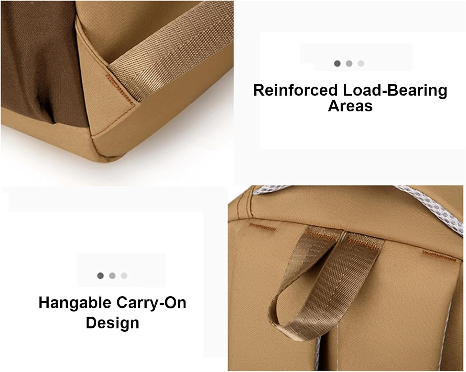 Capybara School Backpack | Girl Bookbag with Pencil Case and Tote Bag,Storage Cute Aesthetic Laptop Bookbag for Students Kids Daily Travel School - Back To Back Model image number 4