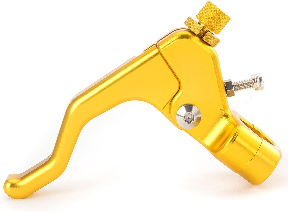 FXCNC CNC Aluminum Performance Stunt Clutch Lever Mount Bracket Anodized Universal Compatible with Most Street Bikes Motorcycles