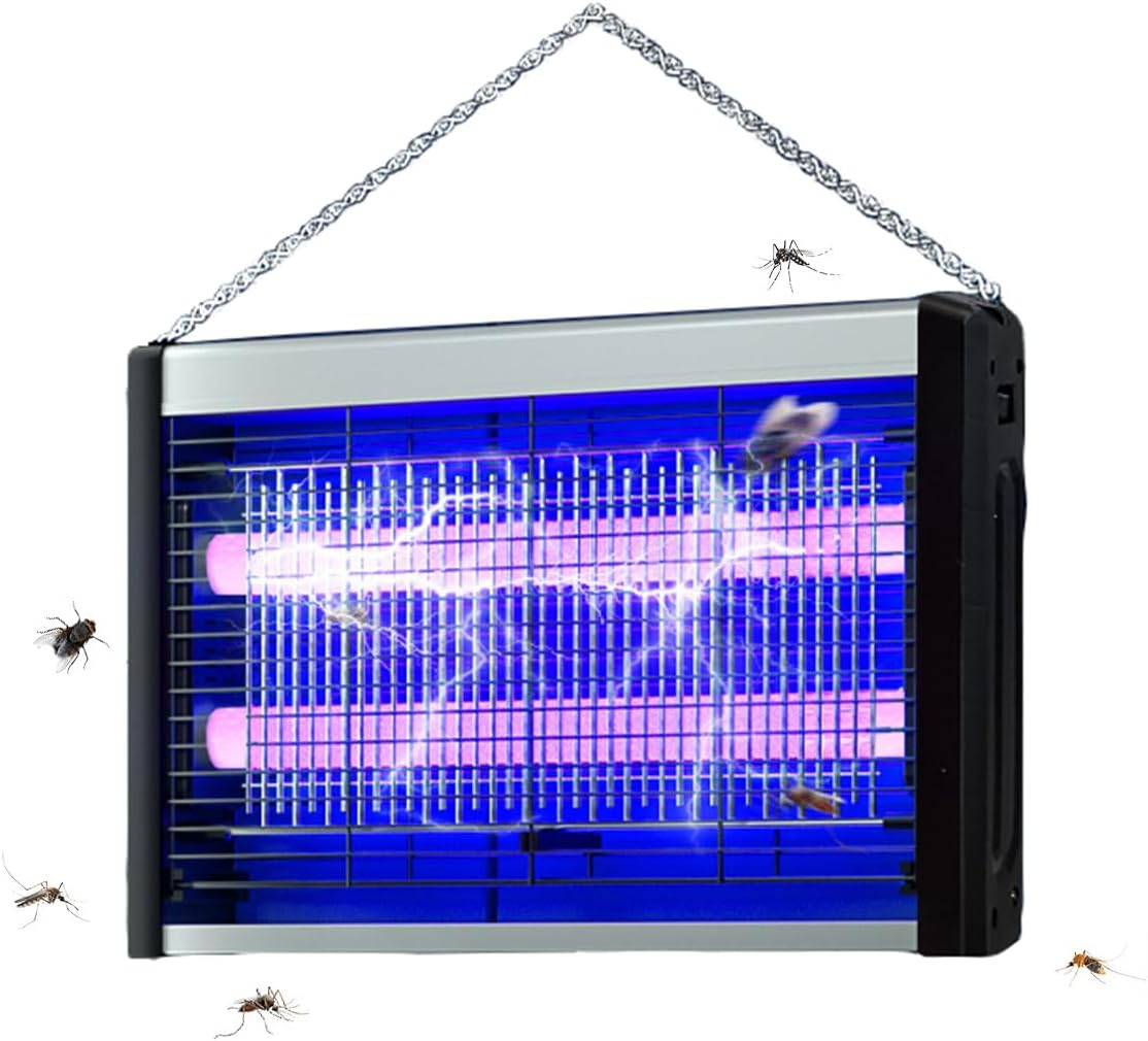 Electric Fly Zapper,Usb Charging Flying Insect Killer, Mosquito Repellent for Outdoor Living Room Kitchen Courtyard，Mosquito Bug Zapper Indoor Outdoor with Removable Tray image number 4