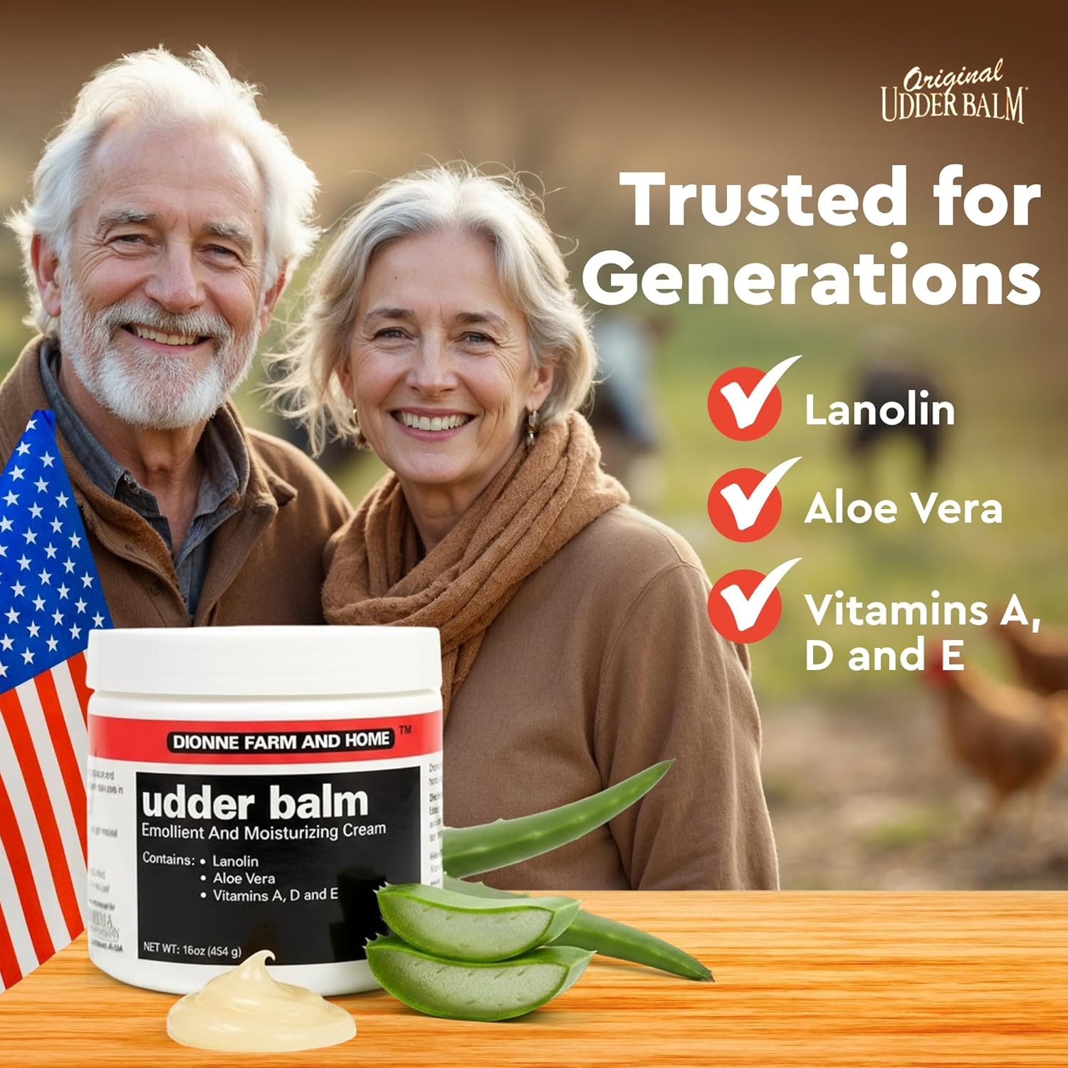 Dionne Farm and Home Udder Balm 16 Oz Jar image number 2