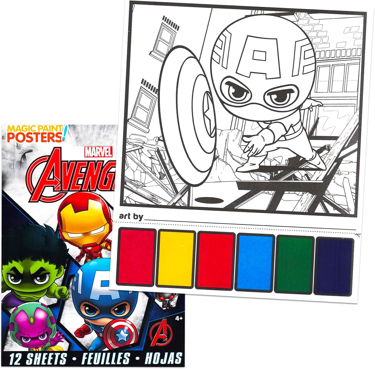 Marvel Avengers Mini Backpack Set ~ 5 Pc Canvas Avengers Superhero 10 Inch Mini Backpack with Stickers, More, Marvel Avengers Mini Backpack, Marvel Avengers Mini Backpack, Marvel Avengers Backpack For image number 6