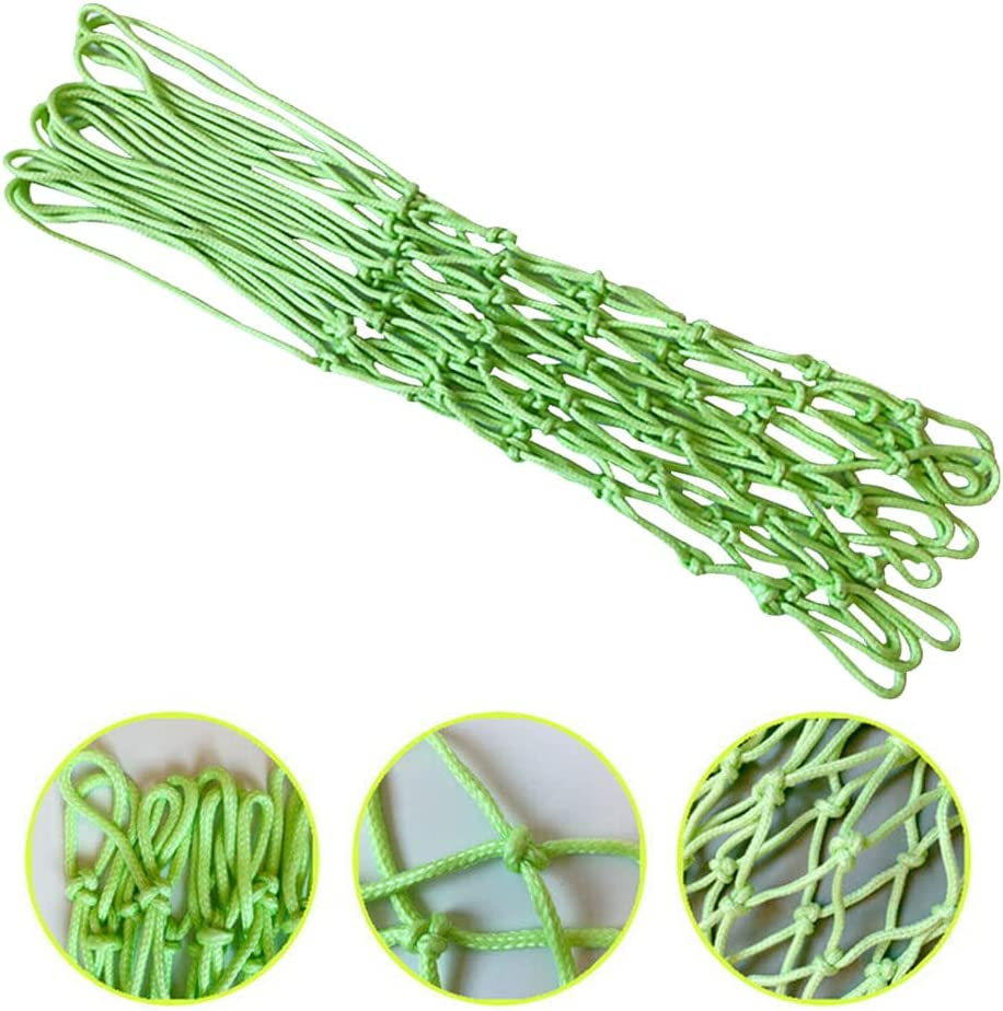 Amazing Glow in the Dark Light Sun Powered Basketball Hoop Net Shoots Training