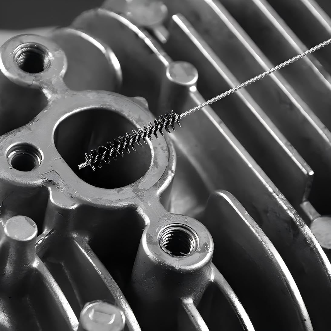 Paint Spray Gun Cleaning Kit, 21 Piece Nylon Mini Tube Brush Set with Needle, Paint Spray Gun Cleaning Brush,Paint Gun Cleaning Brush Spray Gun Cleaning Brush,Paint Spray Gun Cleaning Brush image number 1