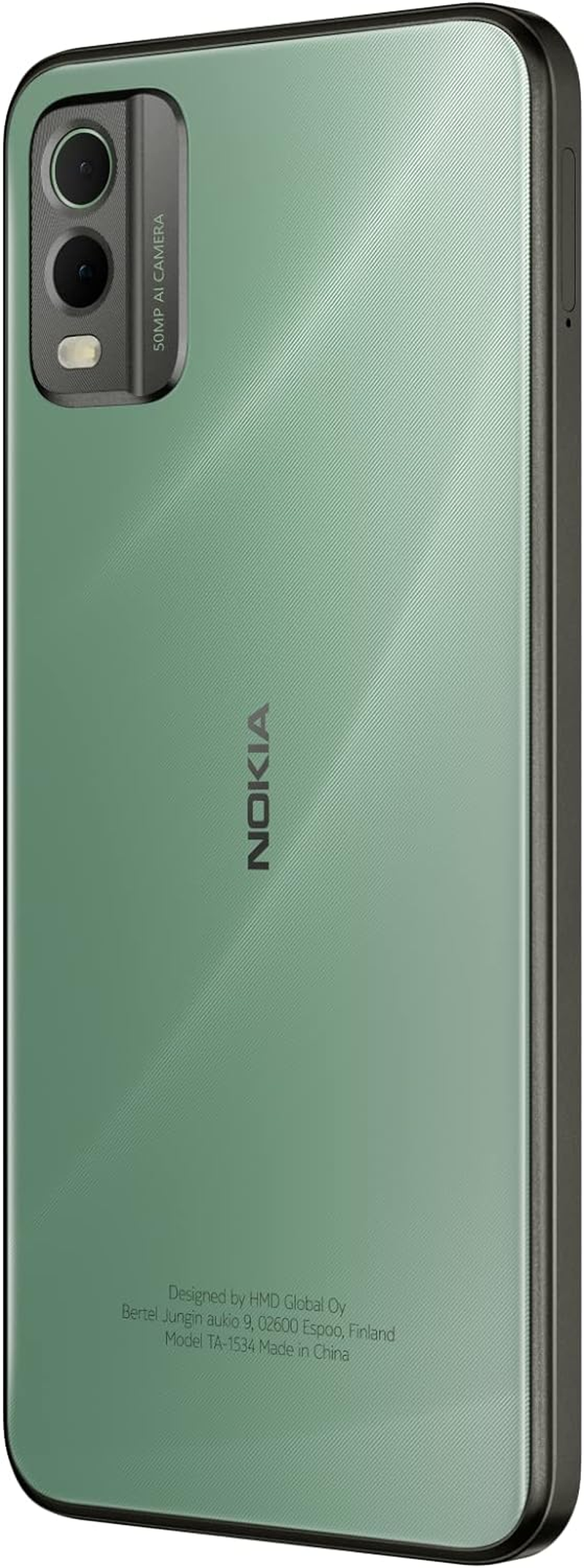 Nokia C32 4/64GB Dual Sim Android 13 Smart Phone Autumn Green image number 2