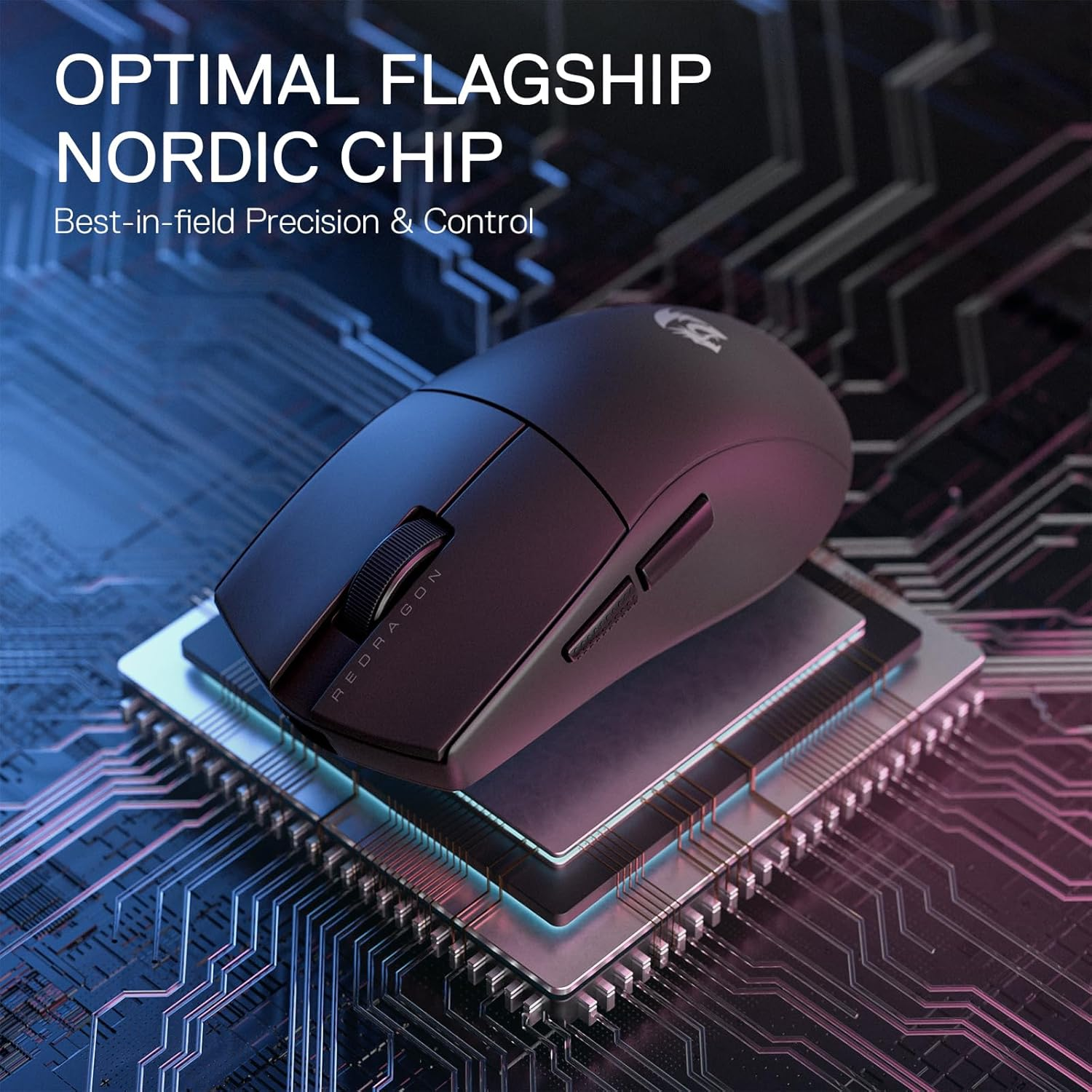 Redragon M916-PRO-4K K1Ng Pro Mouse (Black) image number 2