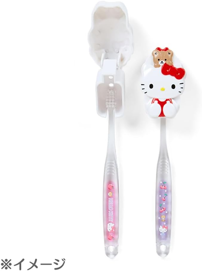 Sanrio 457914 Hello Kitty Toothbrush Cap Set of 2 image number 2