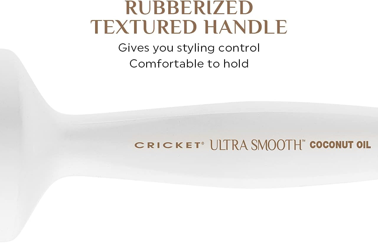 Ultra Smooth Coconut Thermal Brush - 390 by Cricket for Unisex - 2 Inch Hair Brush image number 2