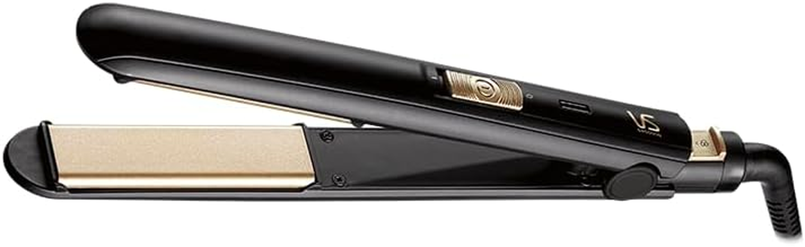 VS Sassoon Ceramic Slim-Lite Hair Straightener &ndash; Slim Flat Iron with 205&deg;C Heat, Smooth Glide Ceramic Plates for Shine, Lightweight Design, Multi Voltage for Global Travel image number 2
