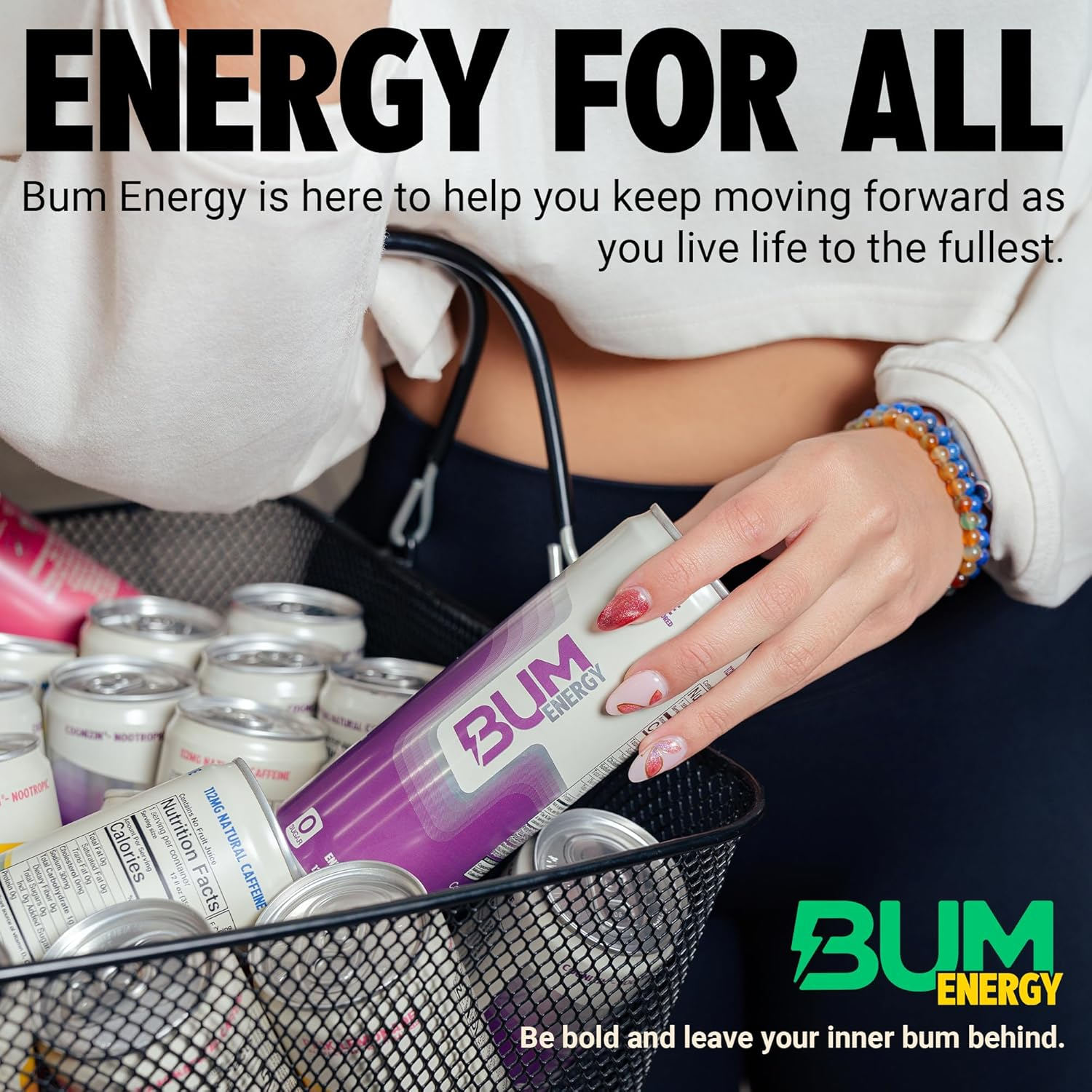 Bum Energy Citrus Burst Energy Drink 12 X 355Ml image number 2