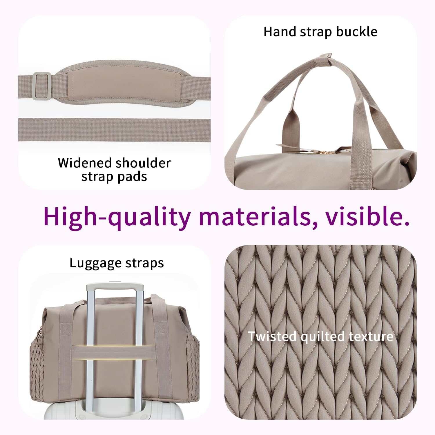 Spacious Baby Diaper Carryall with Large Storage for Travel and Maternity Use, Equipped with Soother Case and Eco-Friendly Material image number 2