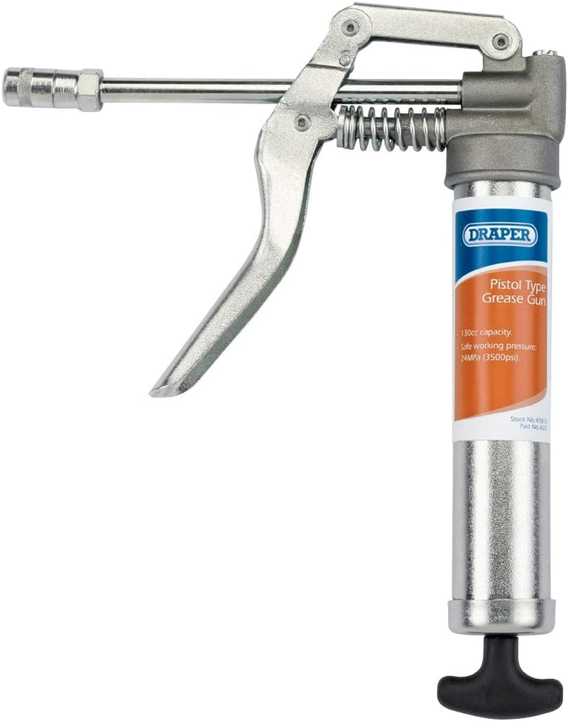 Draper 47813 Heavy Duty Pistol Action Grease Gun image number 2