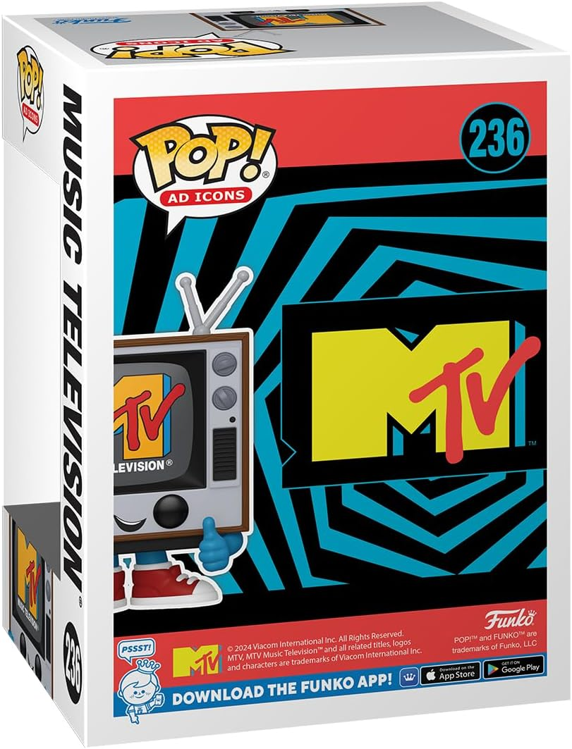 FUNKO POP! Ad Icons: 90'S Capsule - MTV - MTV Logo image number 2