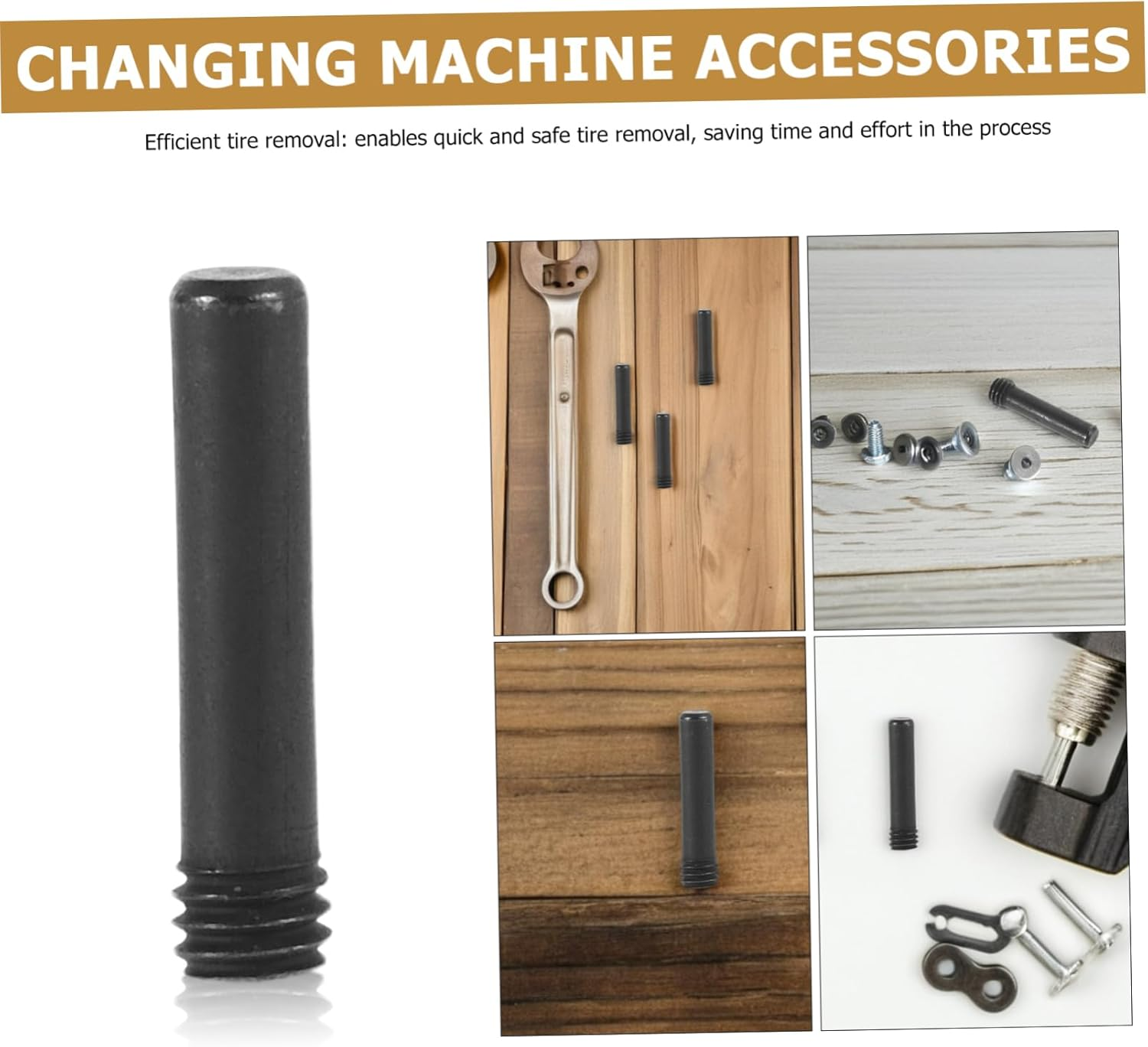 Luxshiny Automotive Tire Changer Long Screw Tool Car Tire Changing Accessories and Repair Parts Maintenance and Use image number 4