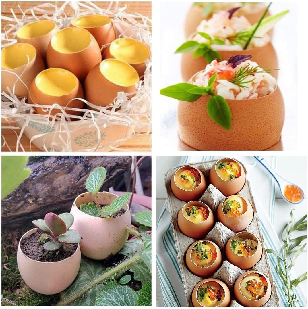 Pubiao Stainless Steel Egg Topper, Egg Opener Kitchen Gadget for Raw or Soft Hard Boiled Egg, Dishwasher Safe