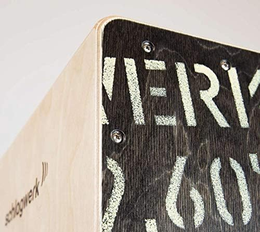 Schlagwerk CP403BLK 2Inone Series Medium Size Snare Cajon - Black image number 2