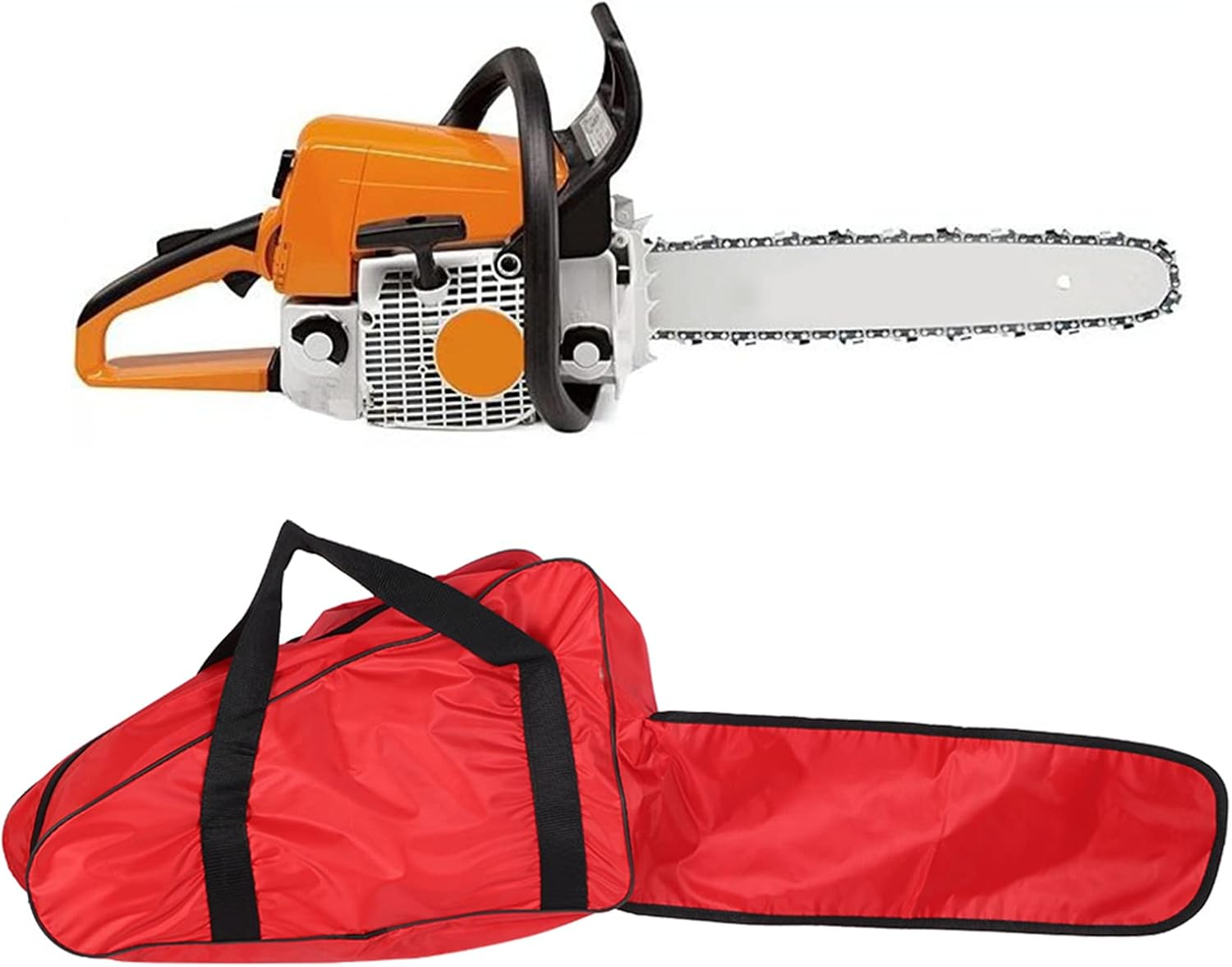 Chainsaw Carrying Bag Chainsaw Storage Box/Cover Pouch for 12In 14In 16In Chain Saws with Handle Zipper Made of Sturdy Oxford Fabric for Forestry image number 3