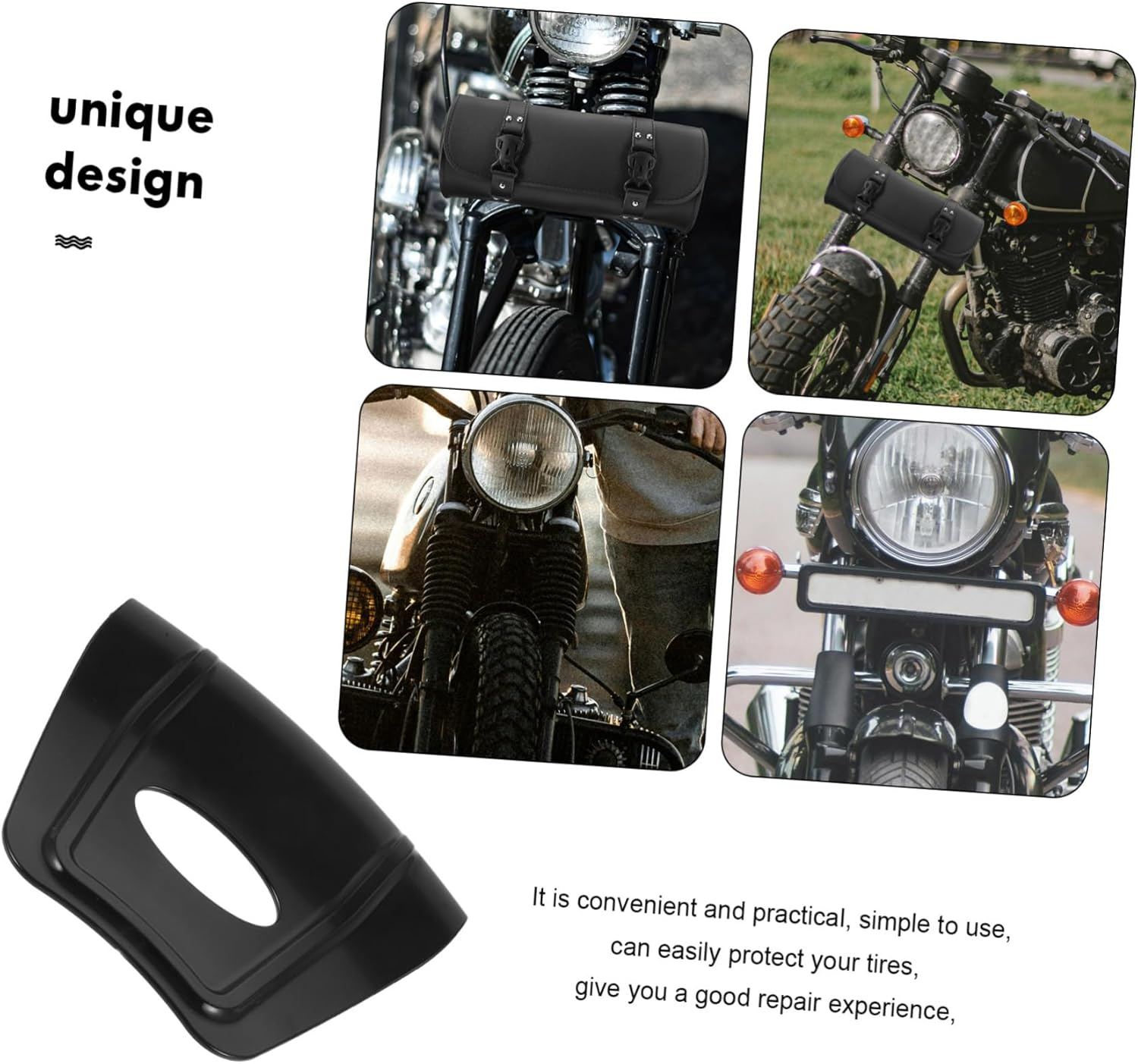 Abaodam 1Pair Professional Tire Rim Pads Convenient Tire Changing Tool for Car Wheels Rim Protectors Easy to Install image number 3