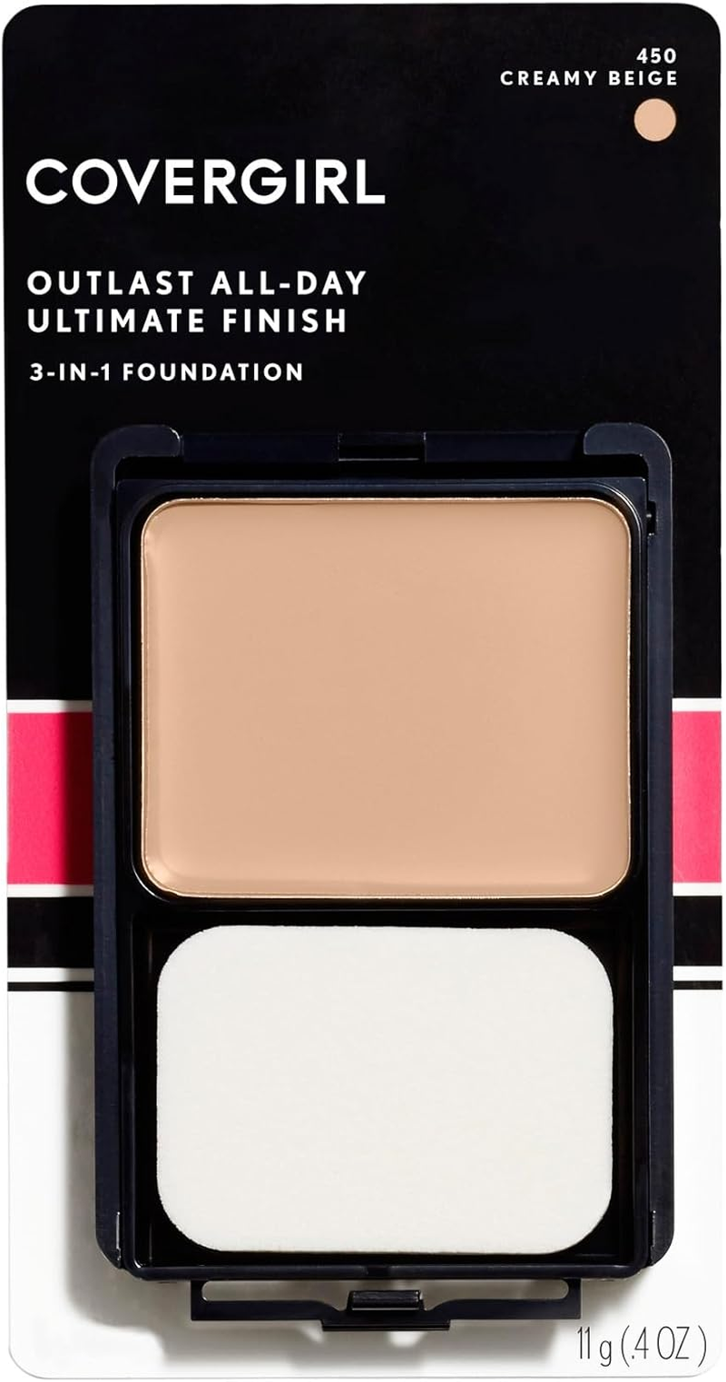 COVERGIRL Outlast All-Day Ultimate Finish Foundation, Buff Beige 425