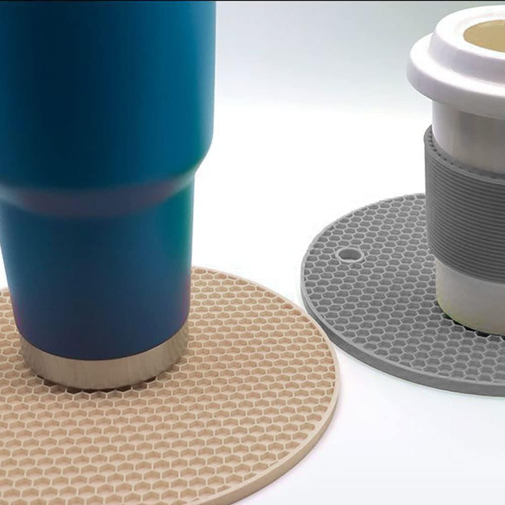 Bowl Mat for Dogs, Cats, Licking Mat, Mat for Cat Bowl, Non-Slip Mat for Dog Bowl or Cat Bowl, Premium Lick Mat Dog with Suction Cup, Dog Bowl Mat, Pack of 2 image number 1