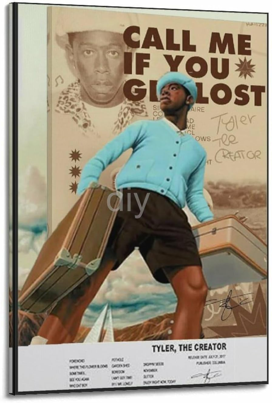 The Tyler Create_0 Poster Canvas Painting Wall Art Picture Home Decor Print for Bedroom Living Room Dorm Study Bar Office 16X24Inch(40X60Cm) Unframe-Style