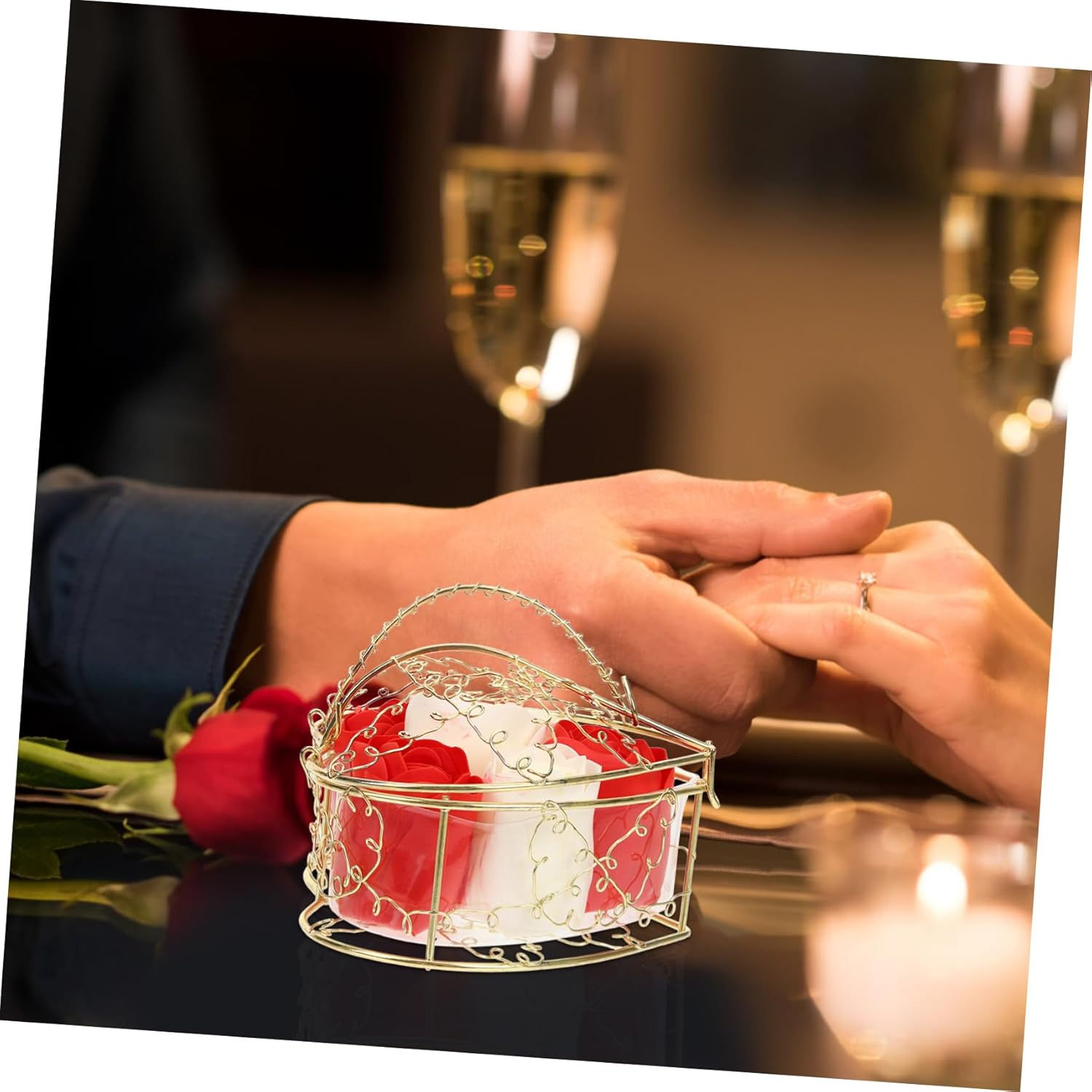 MERRYHAPY Romantic Rose Soap Flower Decorative Valentine'S Day for Girlfriend Wife Mom