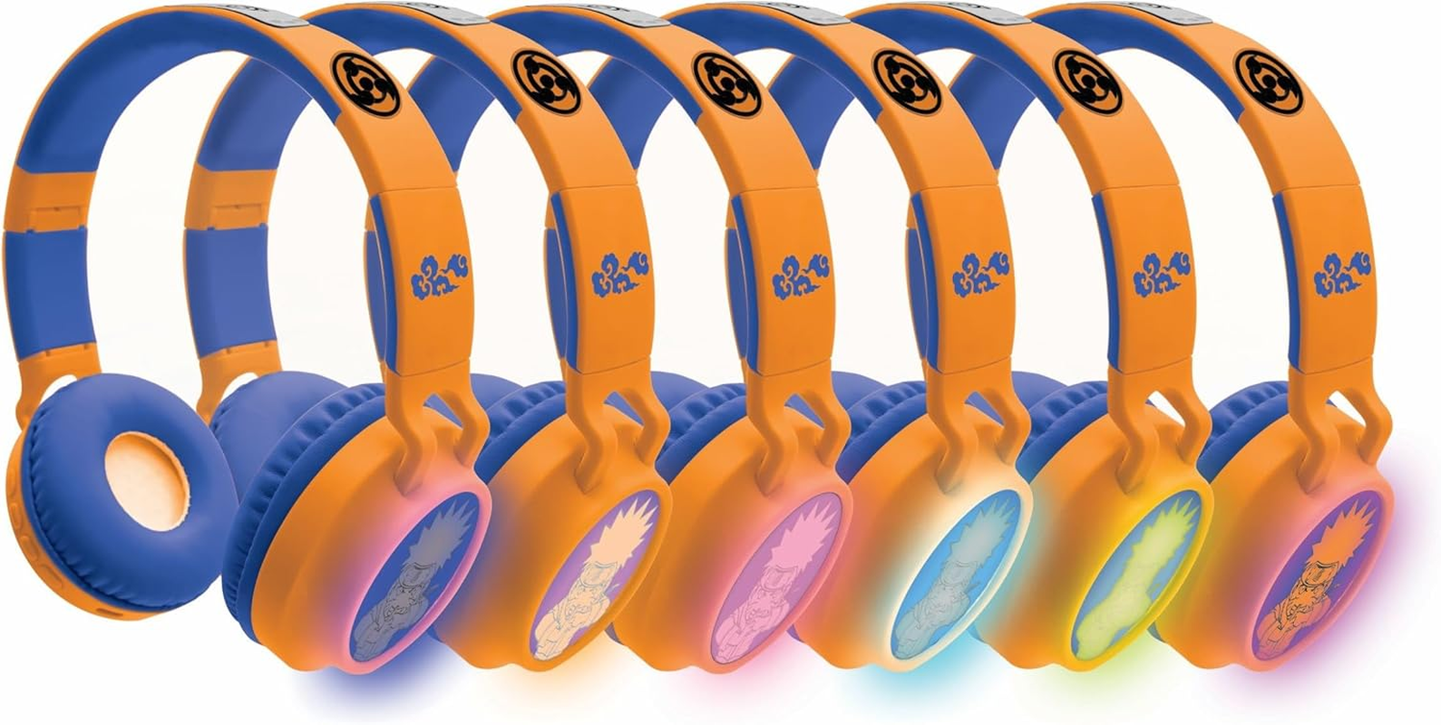 Lexibook, 3D Naruto Design Bluetooth&reg; and Wired Foldable Headphones with Safe Volume Limitation image number 4