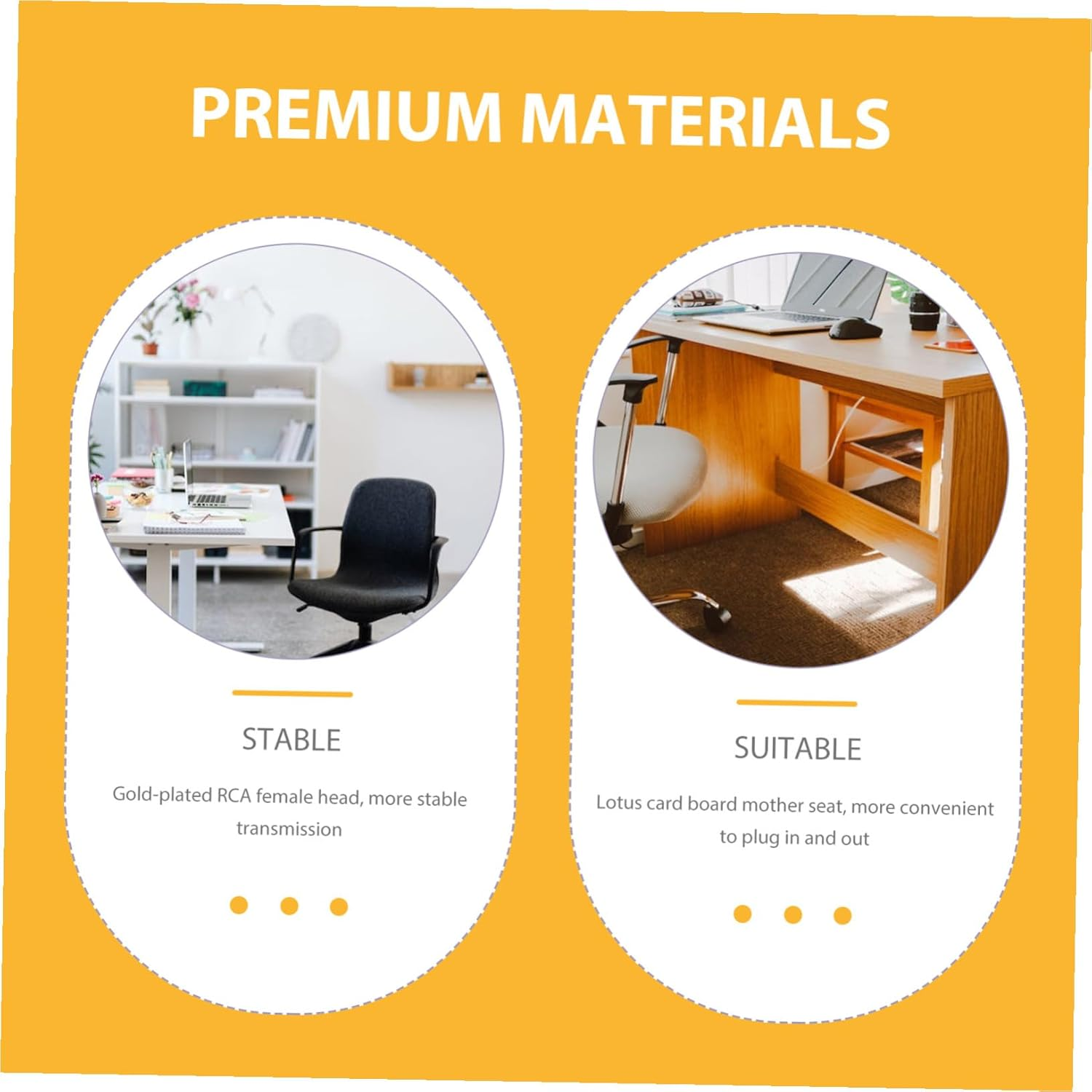 Bestonzon 2Pcs Pure Copper Female Socket Adapters Stepped Design Chassis Panel Mount Connectors for Stable Hi-Fi Audio Transmission and Secure Home Theater Installation image number 6