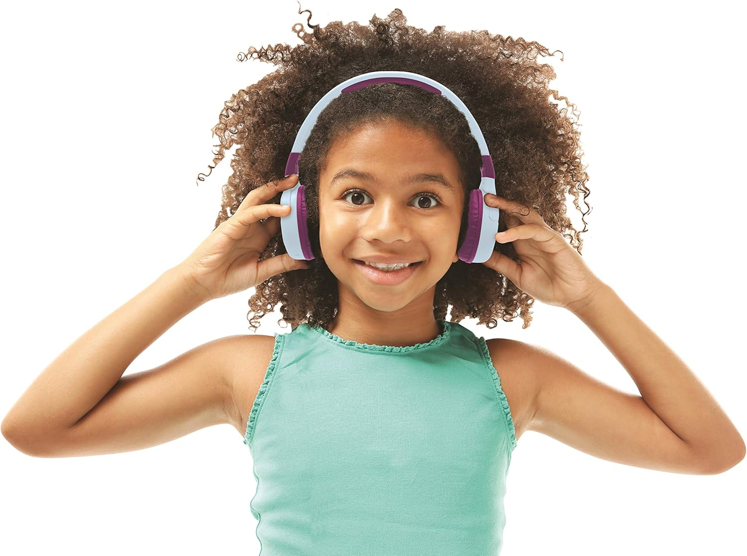 Lexibook Disney Frozen 2-In-1 Bluetooth Headphones for Kids, Stereo Wireless Wired, Child Safe for Boys Girls, Foldable, Adjustable, Blue/Purple, HPBT010FZ, Frozen image number 2