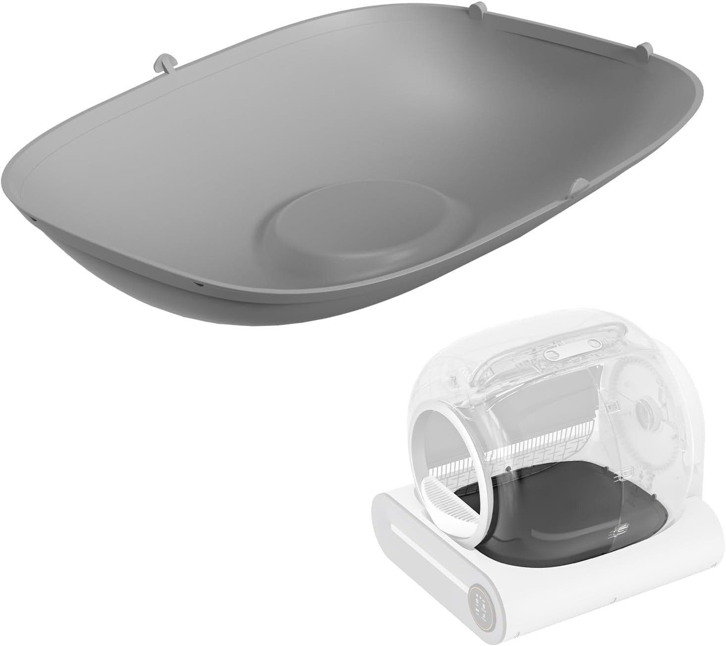 Silicone Base Support Mat for the Smart Litter Box Soft Capsule Bottom Stand, Prevents Litter Leakage image number 4
