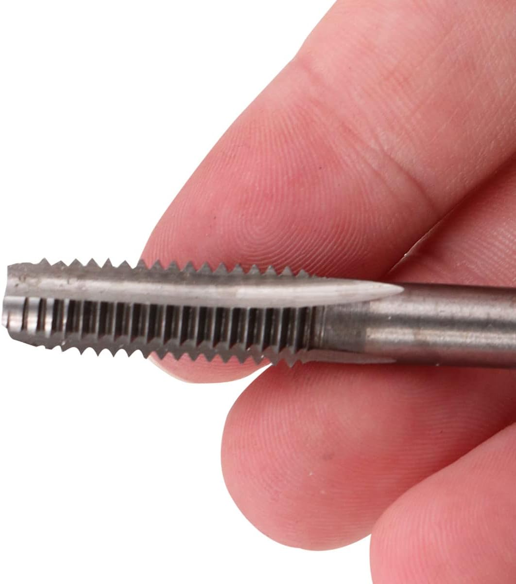 ZONADA 5Pcs in Set Thread Metric Machine Hand Screw Thread Plug Taps Set Size M3 M4 M5 M6 M8 Tapping Threading Tool image number 3