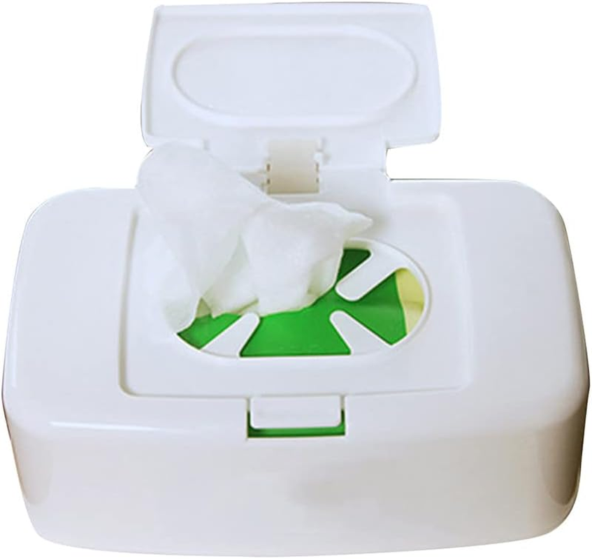 Wet Wipes Dispenser | Refillable Baby Wipes Storage Box - Home Organization for Bathroom, Countertops, Bedroom Dressers, Night Stands, Office, Tables Buniq