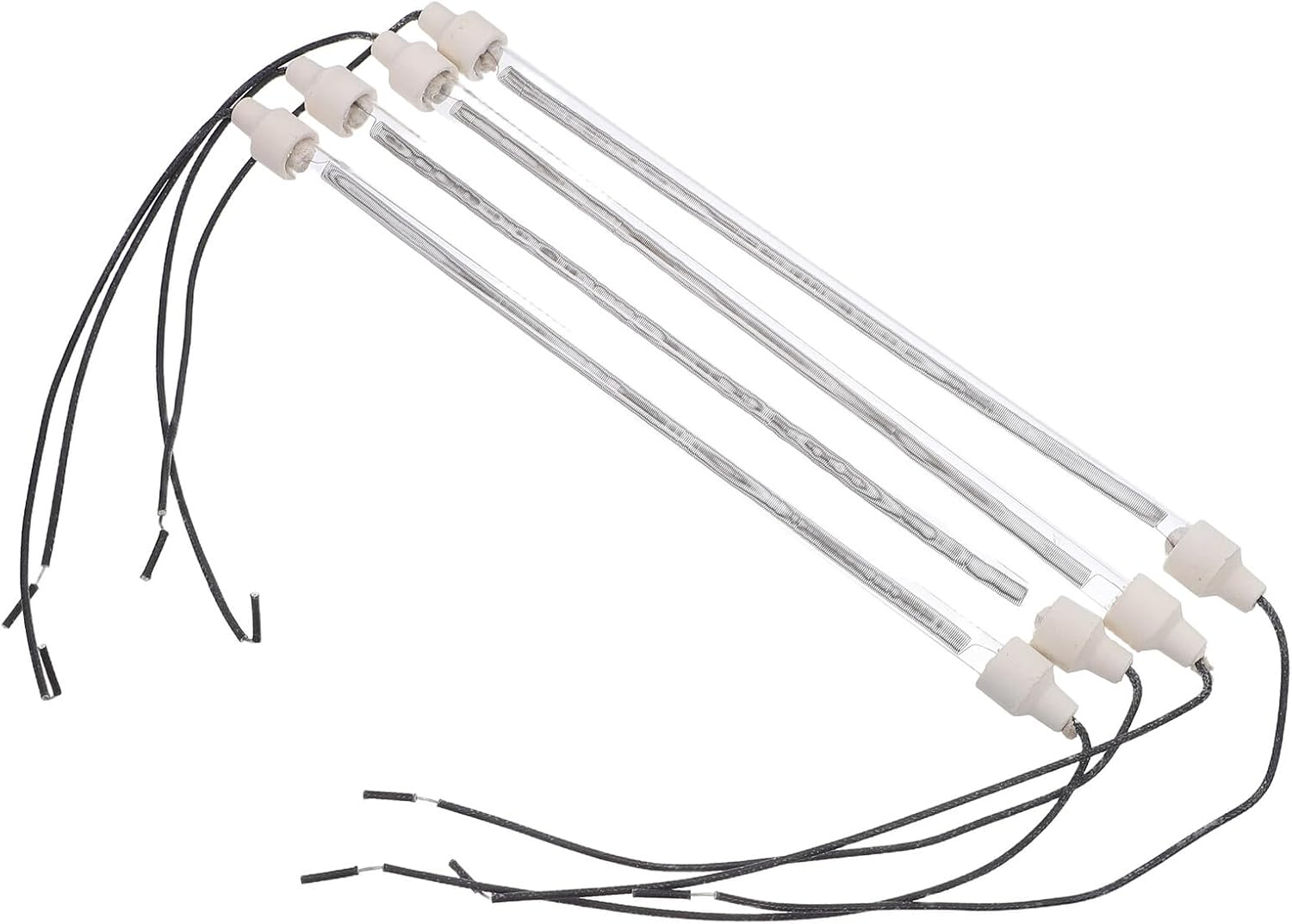 4Pcs Heating Lamp Tube Replacement for Chicken Coop Heater Oven Accessories Heat-Resistant Baking Lamp Tubes Fast Heating for Kitchen Home Festival Party image number 3