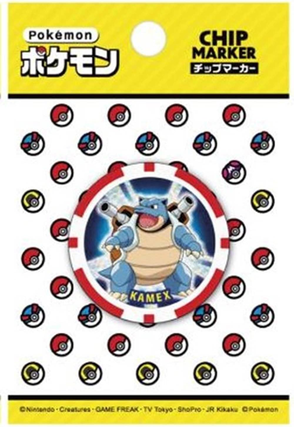 Enjoy Caddie Bag PMMC004 Green Markers, Pokemon Golf Markers, Tip Type image number 1