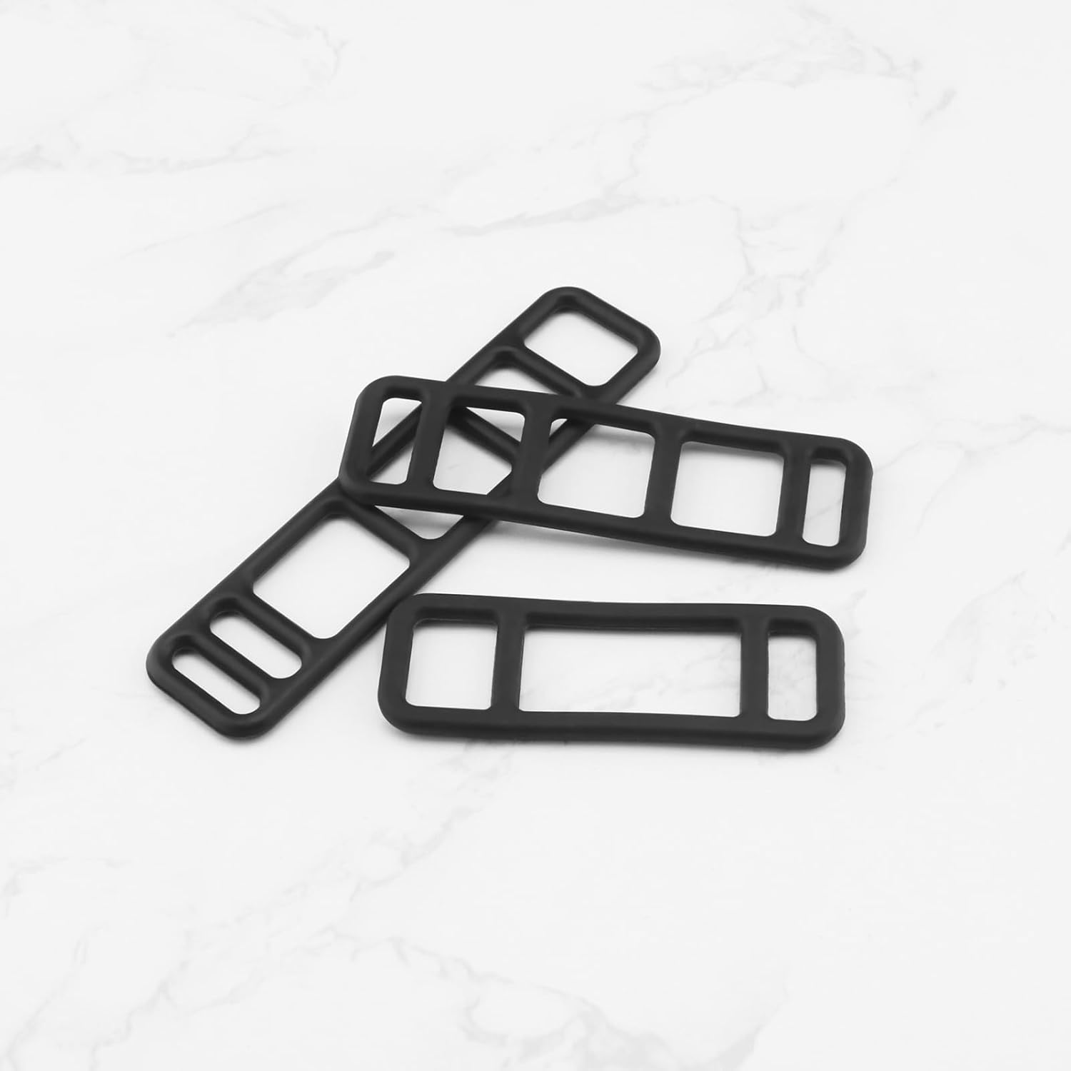 LT Easiyl 12Pcs Bicycle Black Stretchable Silicone Strap Bike Fixed Silicone Strap for Bicycle Headlights Taillights Car Driving Recorders image number 6