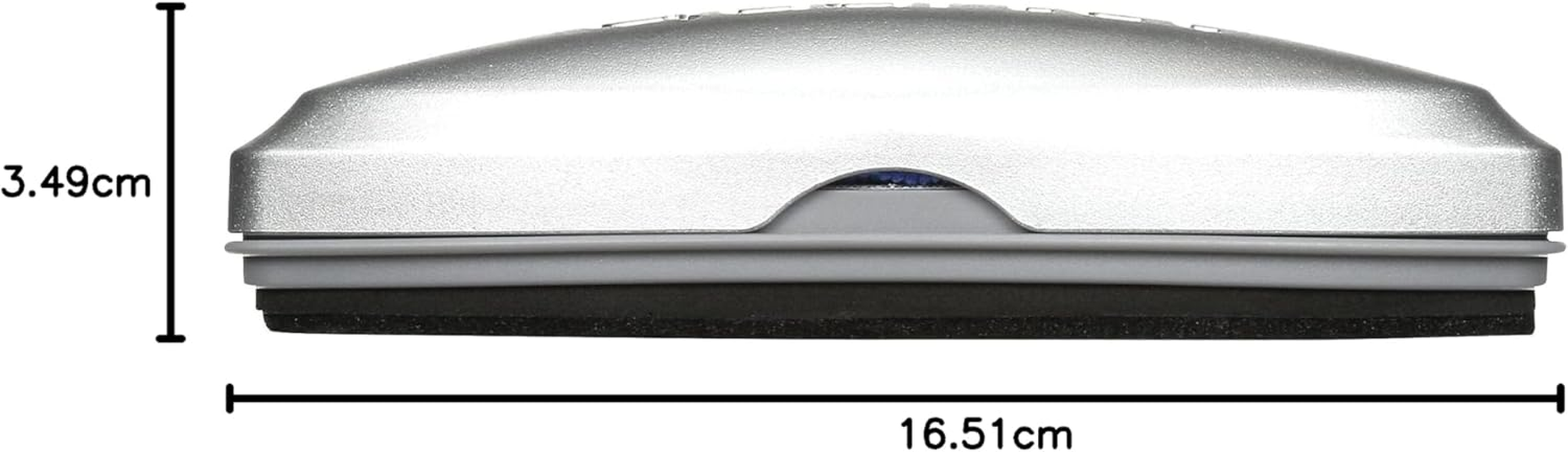 Quartet Glass Whiteboard Eraser, Premium, Magnetic, 3-In-1, 6-1/2"X1-3/8, Silver (SFEB3) image number 1